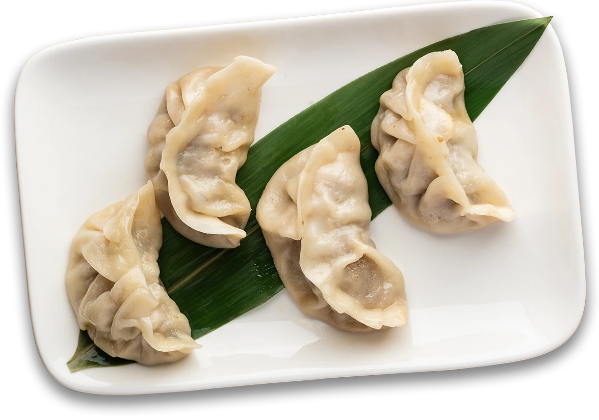Цзяоцзы с курицей и креветками