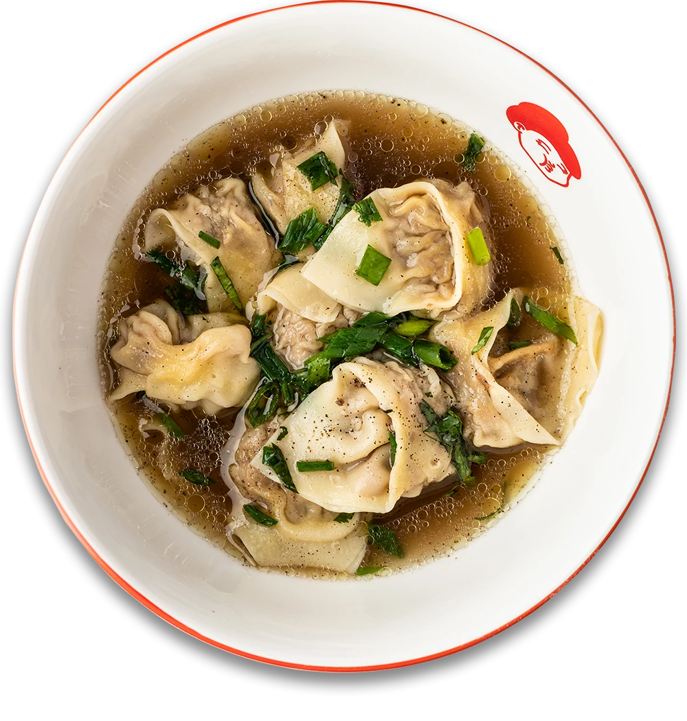 Вонтоны с креветкой и курицей